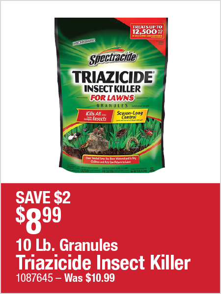 10 Lb. Granules Triazicide Insect Killer